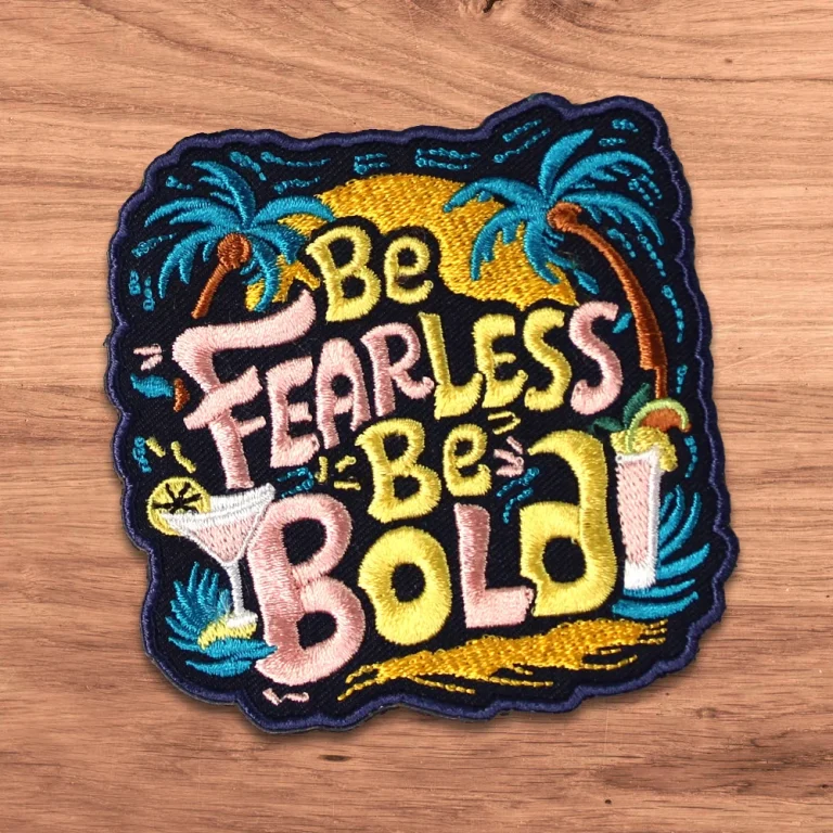 Embroidery be fearless