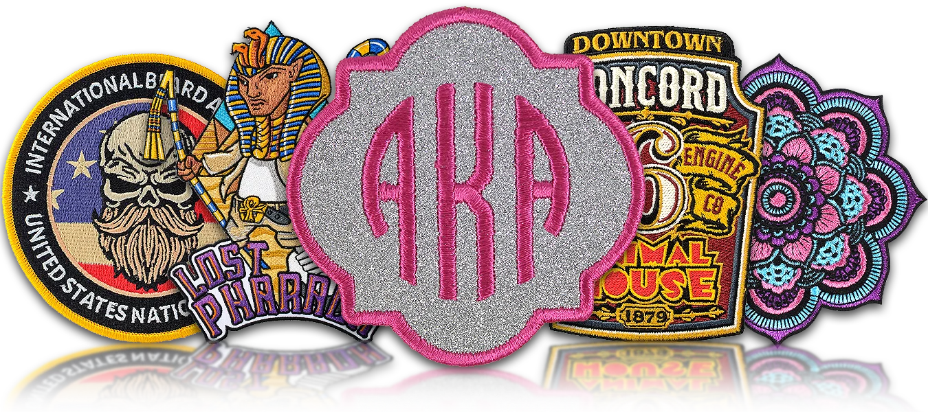 custom embroidery patch header