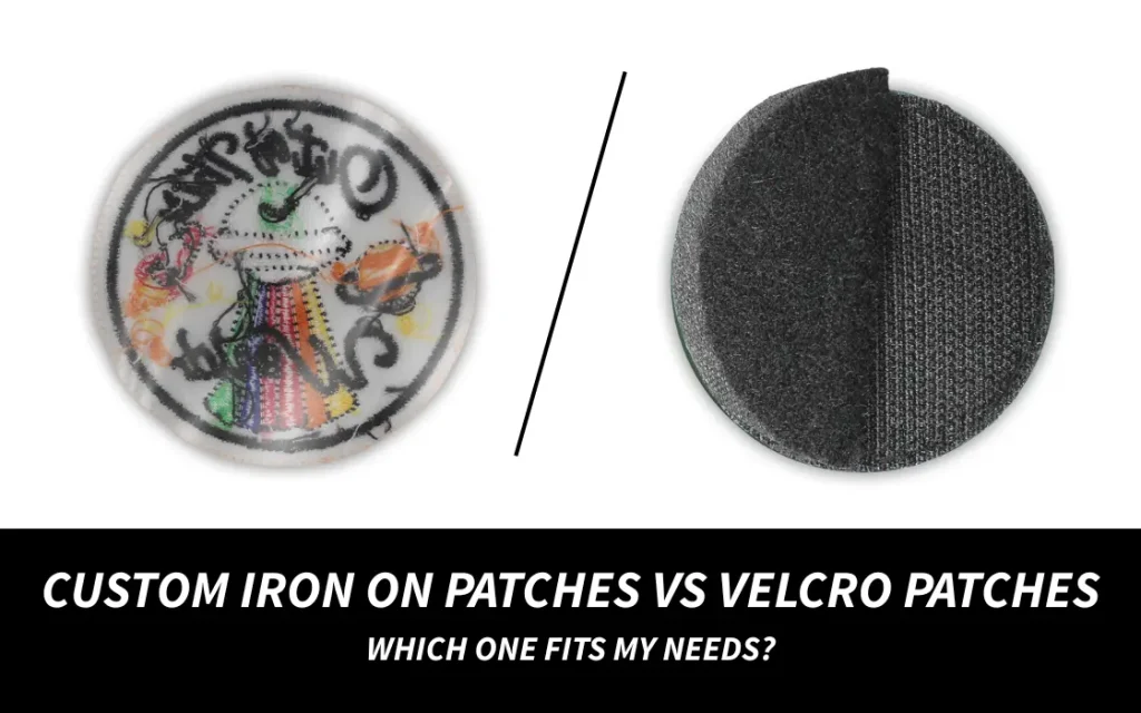 Custom Iron On Patches vs Velcro Patches