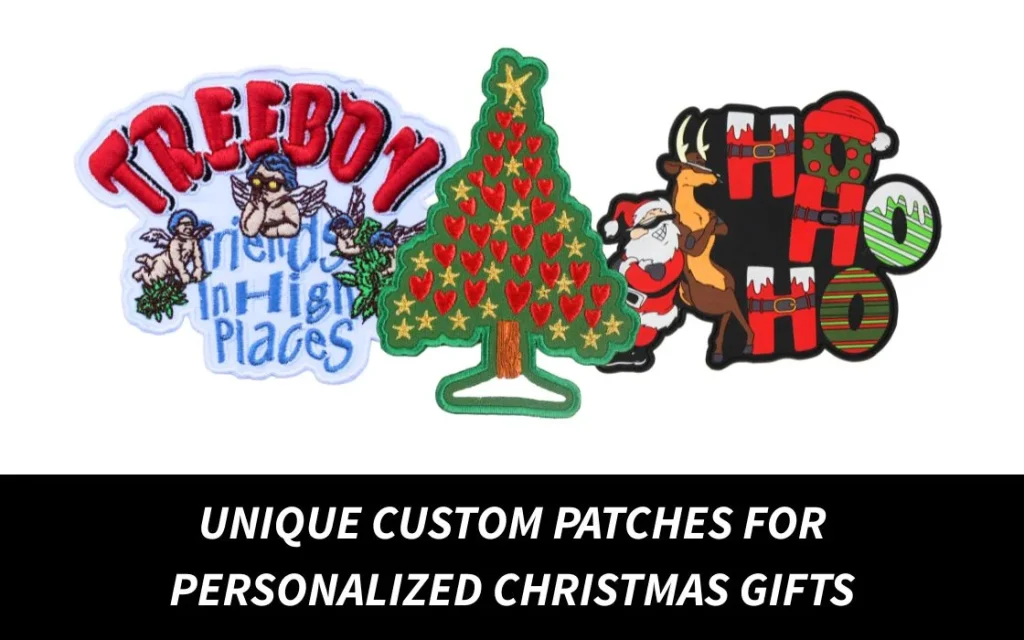 Unique Custom Patches for Personalized Christmas Gifts