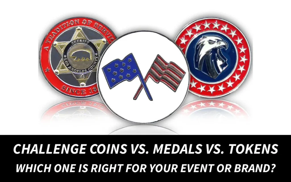 Challenge Coins vs. Medals vs. Tokens