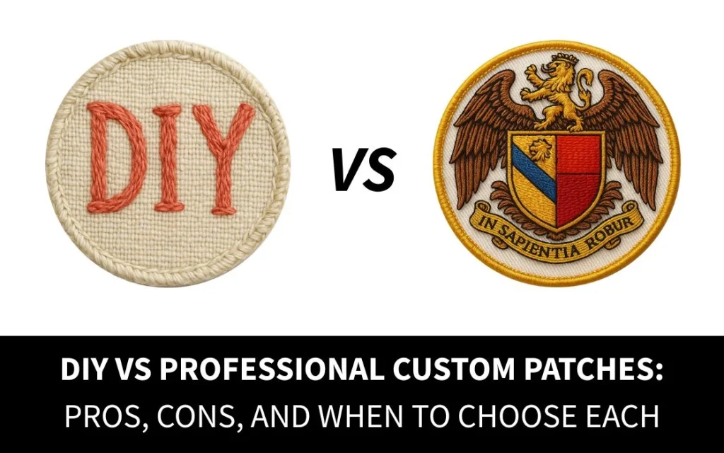 DIY vs Professional Custom Patches