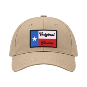 woven patch cap