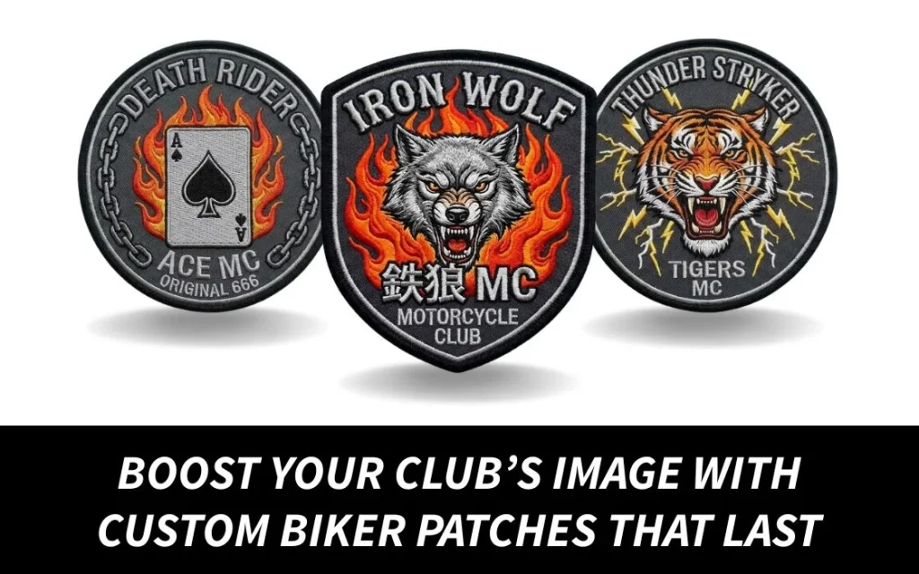 Boost Your Club’s Image With Custom Biker Patches That Last