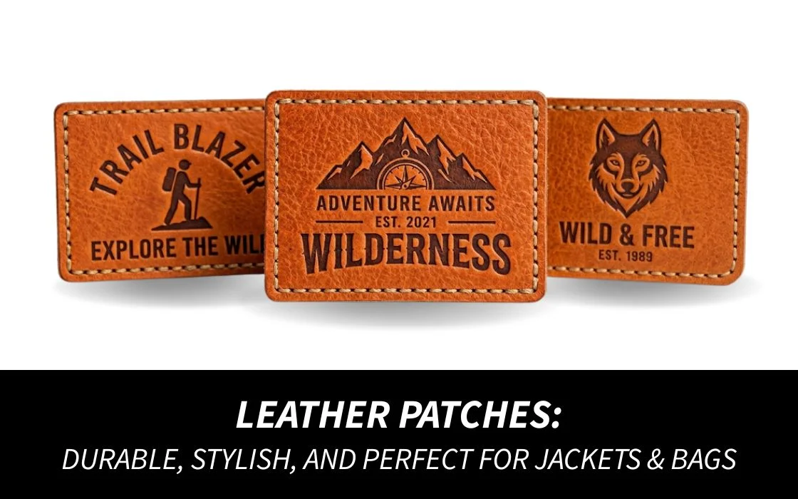 Leather Patches_ Durable, Stylish, and Perfect for Jackets & Bags