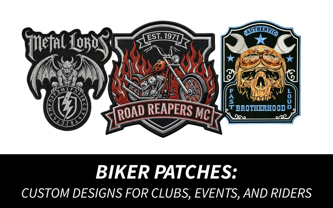 Biker Patches_ Custom Designs for Clubs, Events, and Riders