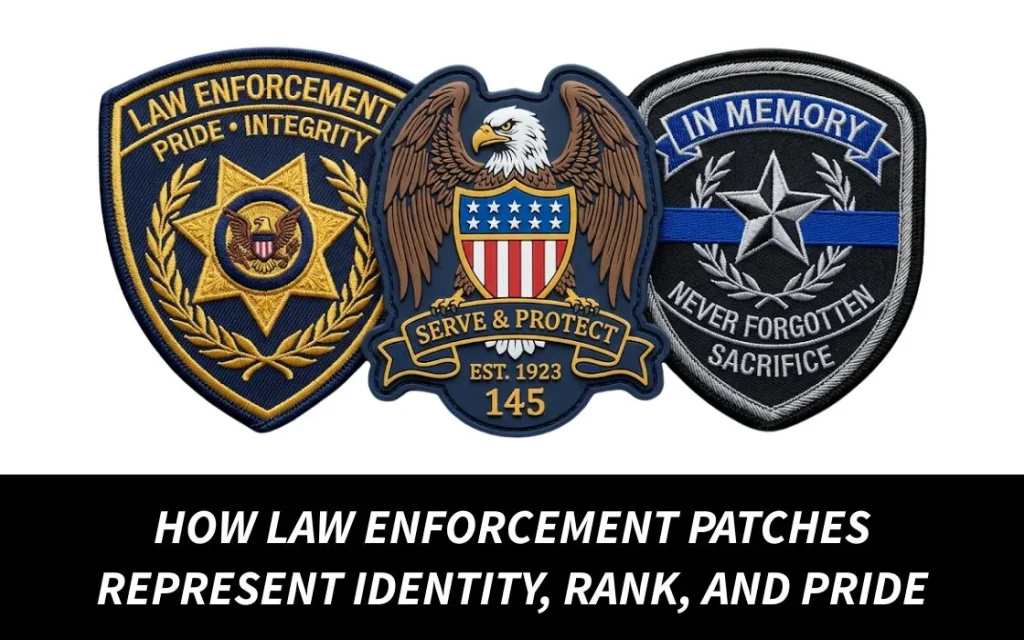 How Law Enforcement Patches Represent Identity, Rank, and Pride