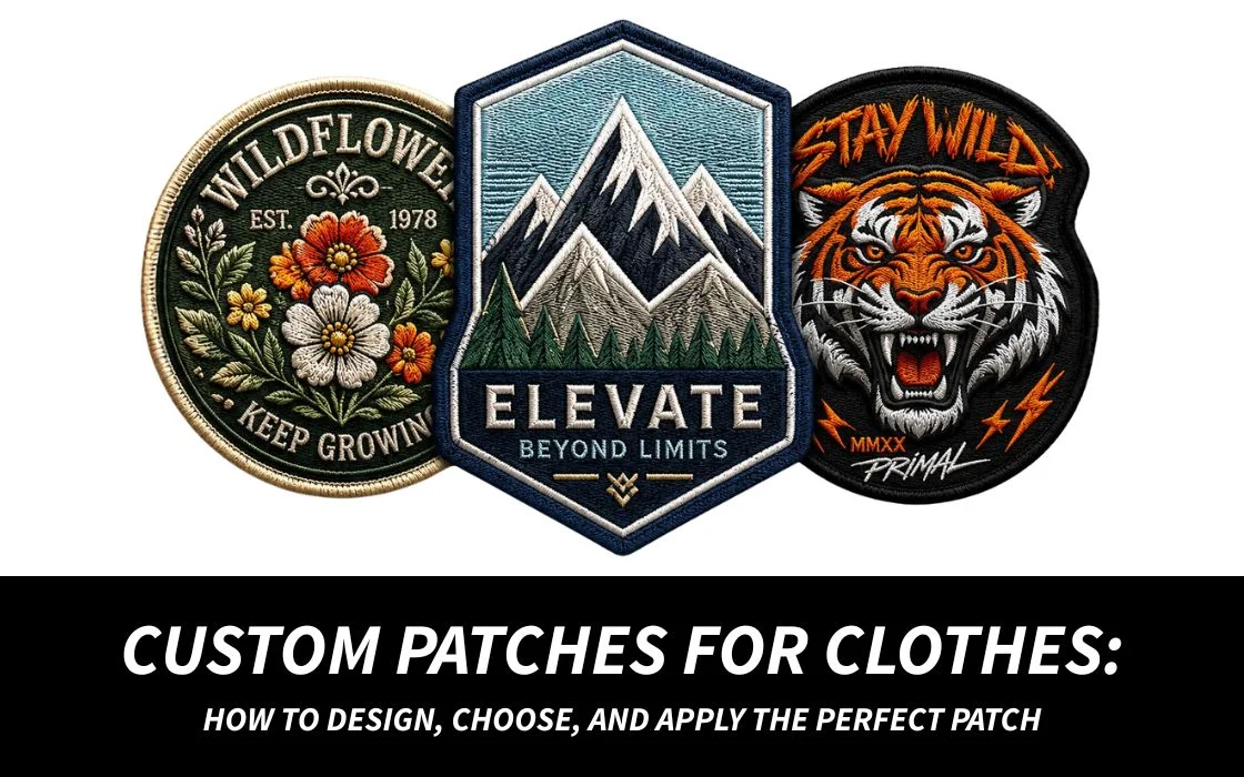 Custom Patches for Clothes_ How to Design, Choose, and Apply the Perfect Patch