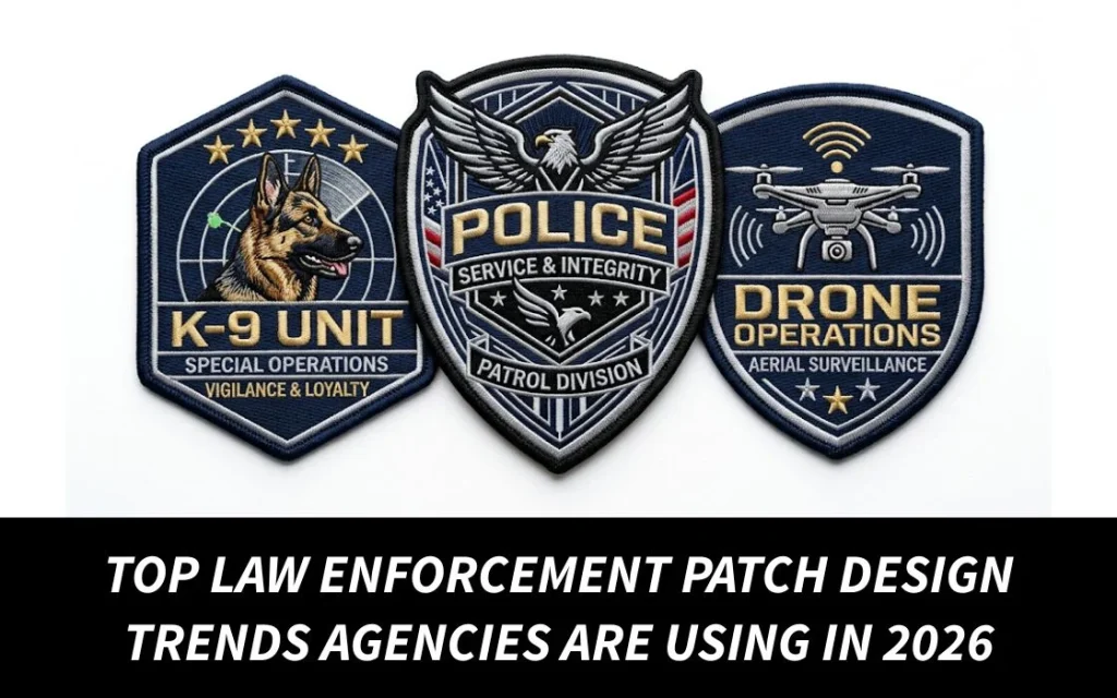 Top Law Enforcement Patch Design Trends Agencies Are Using in 2026