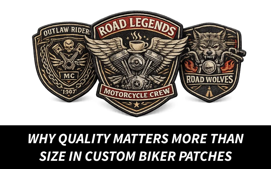 Why Quality Matters More Than Size in Custom Biker Patches
