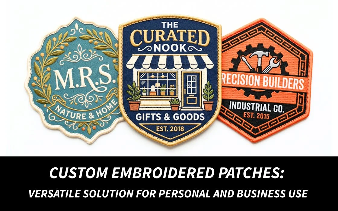 Custom Embroidered Patches_ A Versatile Solution for Personal and Business Use