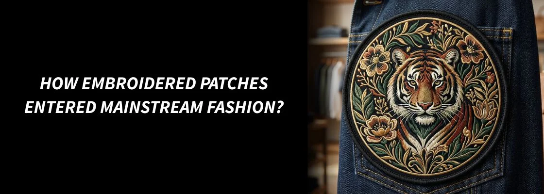How Embroidered Patches Entered Mainstream Fashion