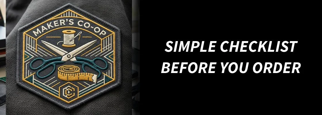 Simple Checklist Before You Order