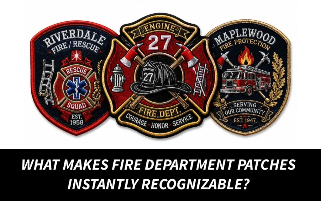 What Makes Fire Department Patches Instantly Recognizable