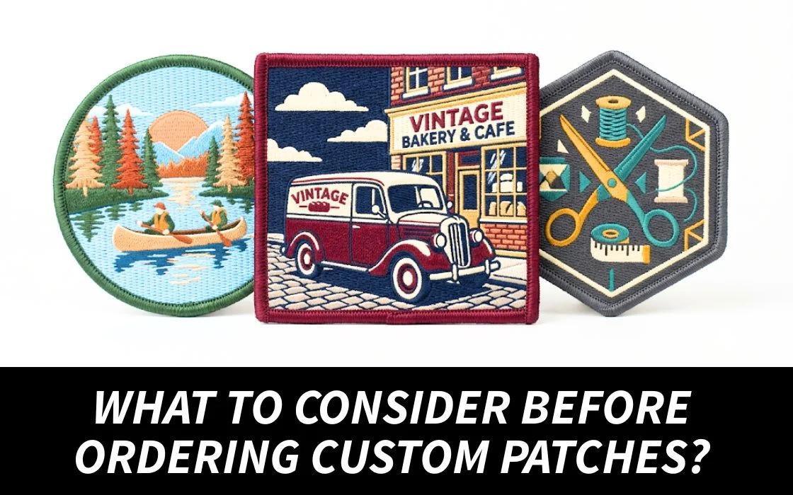 What to Consider Before Ordering Custom Patches