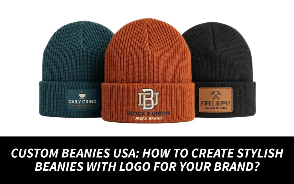 Custom Beanies USA_ How to Create Stylish Beanies With Logo for Your Brand_