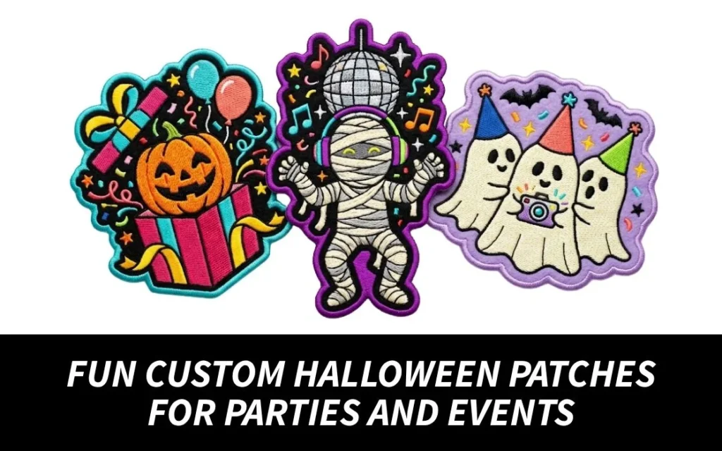 Fun Custom Halloween Patches for Parties and Events