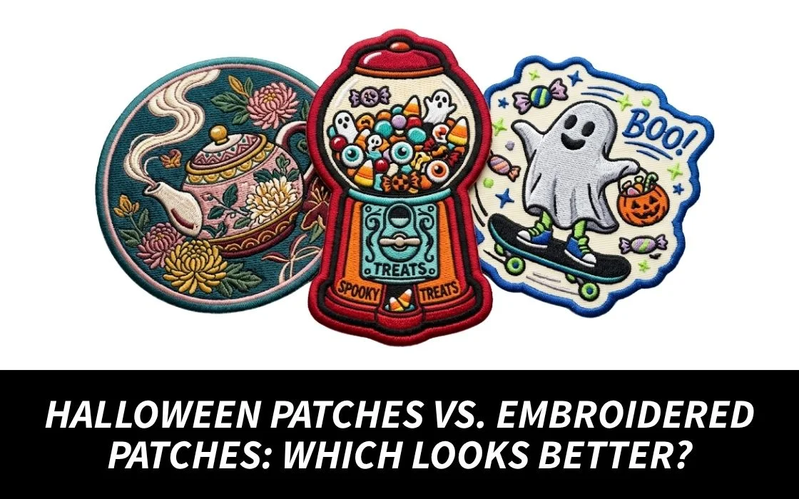 Halloween Patches vs. Embroidered Patches Which Looks Better