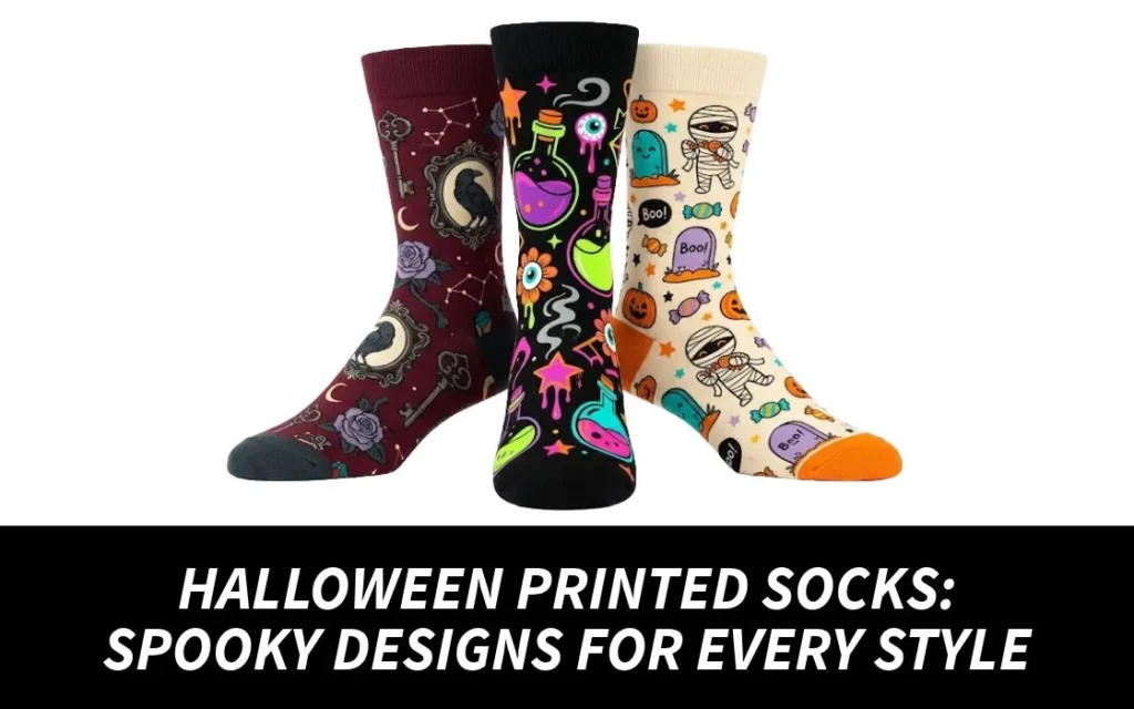 Halloween Printed Socks_ Spooky Designs for Every Style