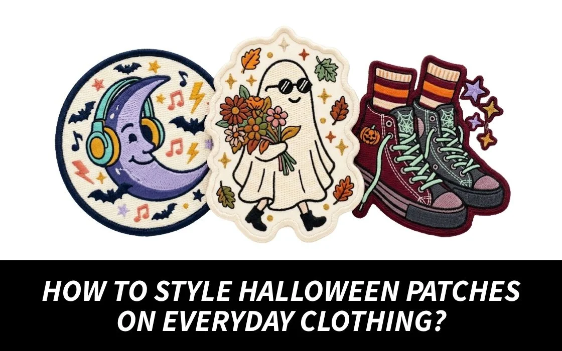 How to Style Halloween Patches on Everyday Clothing