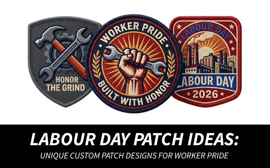 Labour Day Patch Ideas Unique Custom Patch Designs for Worker Pride