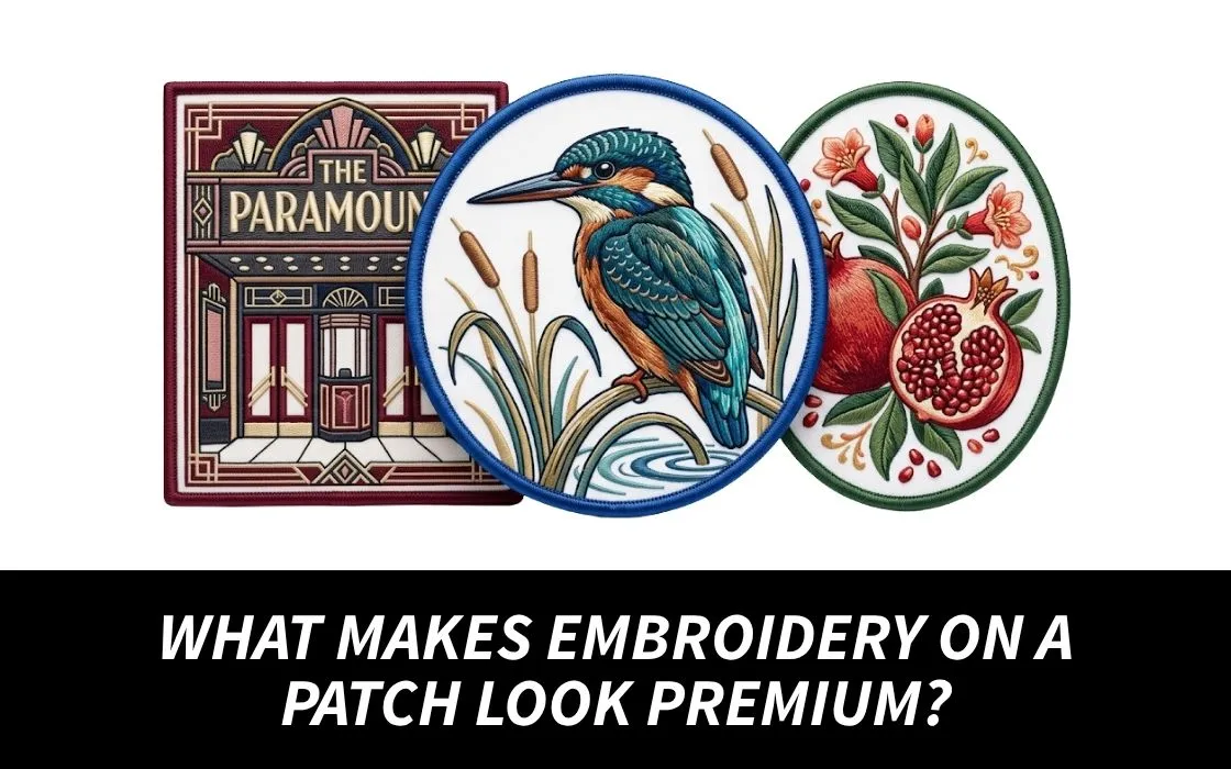 What Makes Embroidery on a Patch Look Premium