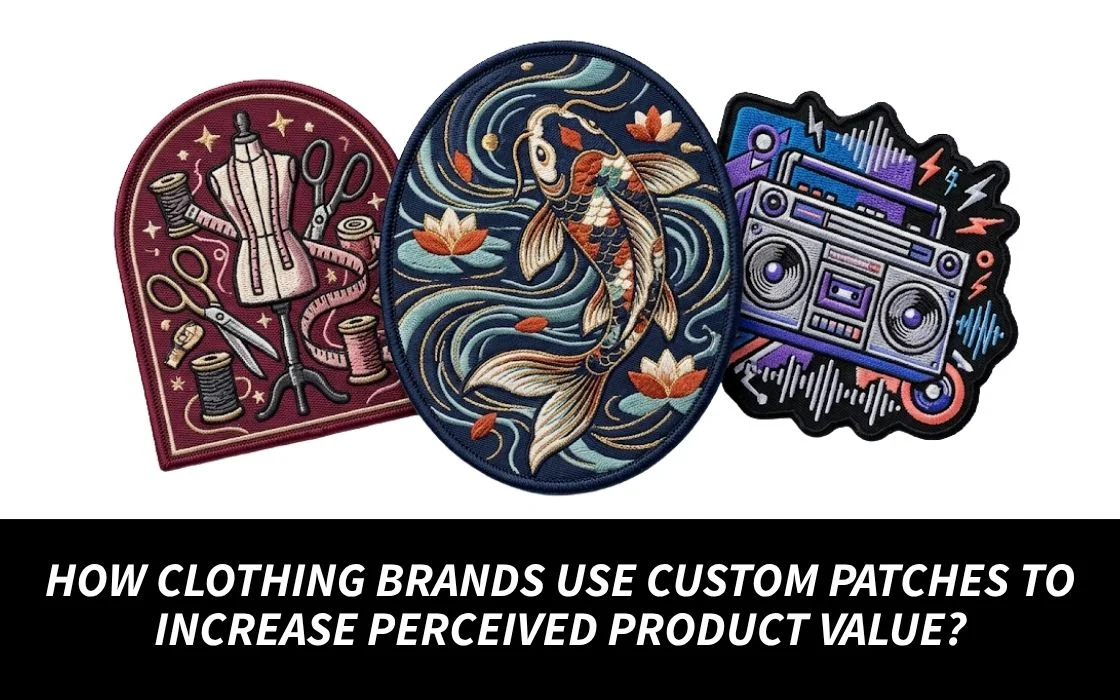 How Clothing Brands Use Custom Patches to Increase Perceived Product Value