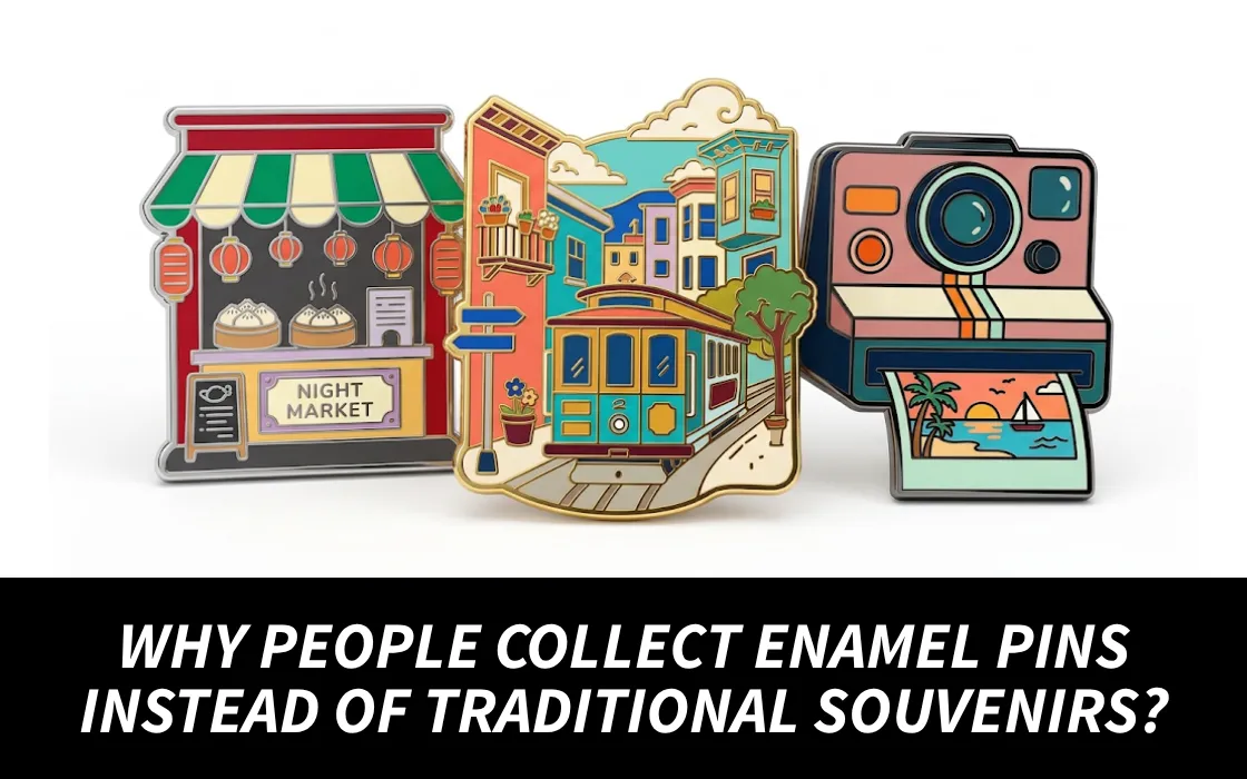 Why People Collect Enamel Pins Instead of Traditional Souvenirs